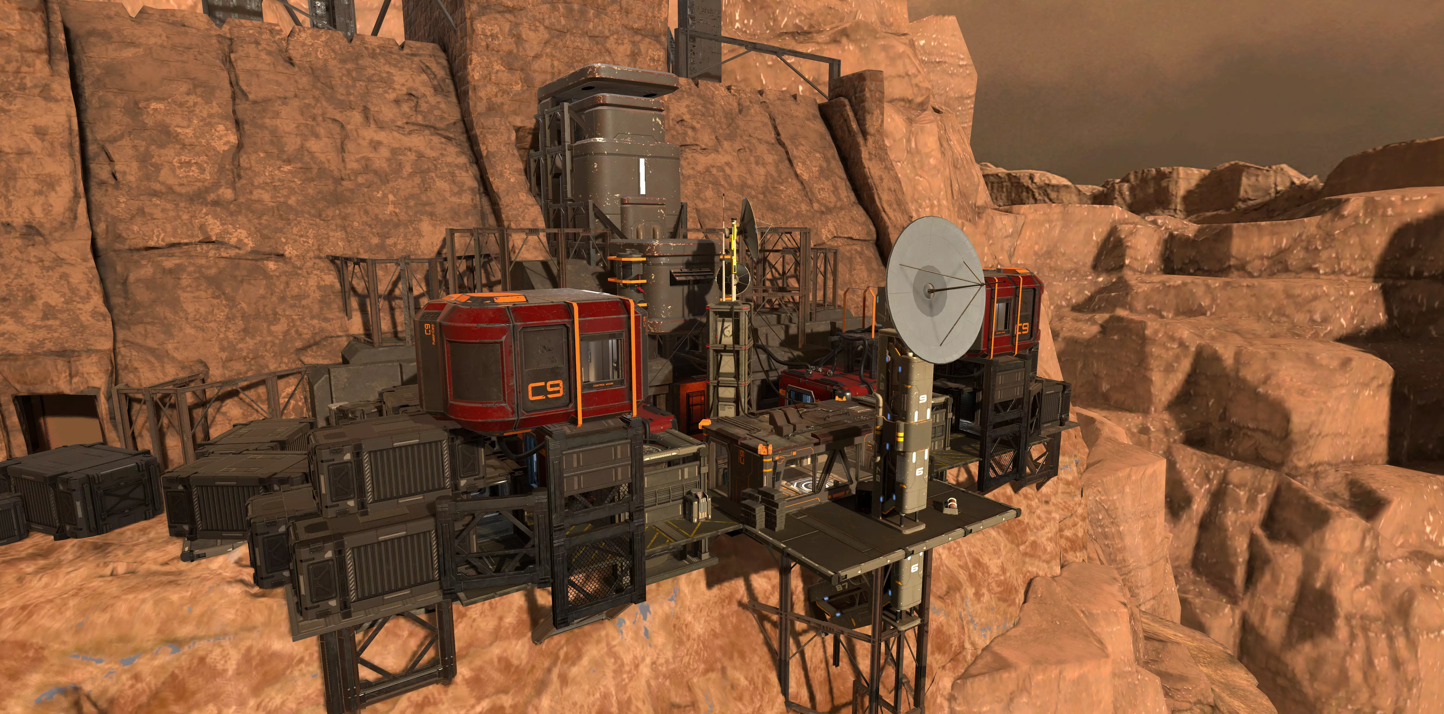 Cliff - EVA VR Domination - After-H Battle Arena Map